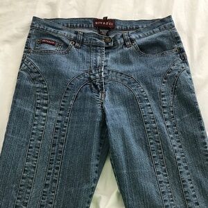 Vintage Nevada Flare Jeans Size 7/8 Denim Blue